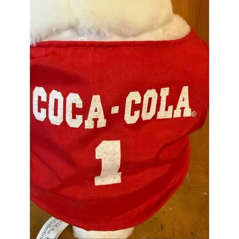 Vintage Coca Cola Polar Bear Stuffed Animal 1998 11